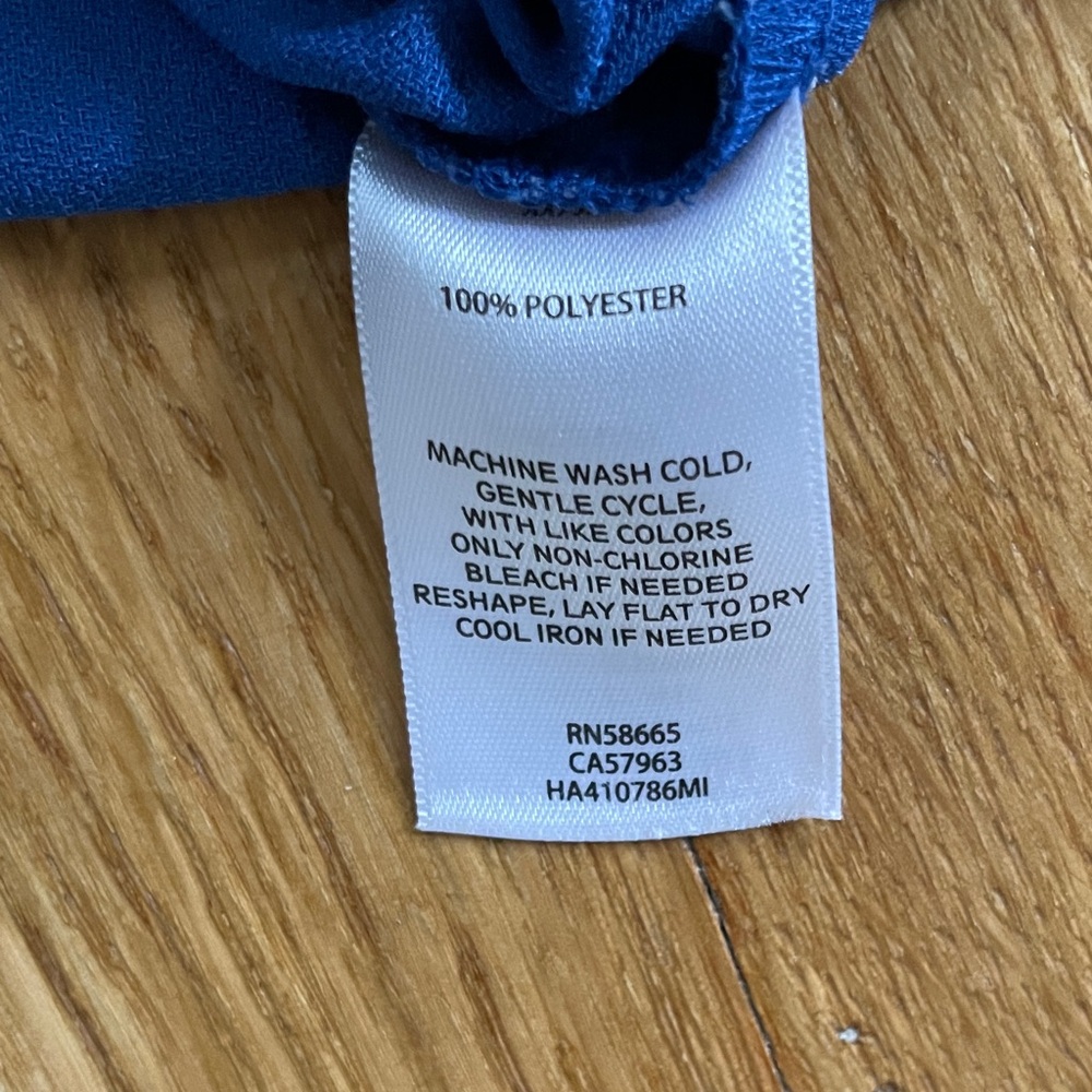 Halogen Royal Blue Pleated Midi Skirt - Picture 3 of 3
